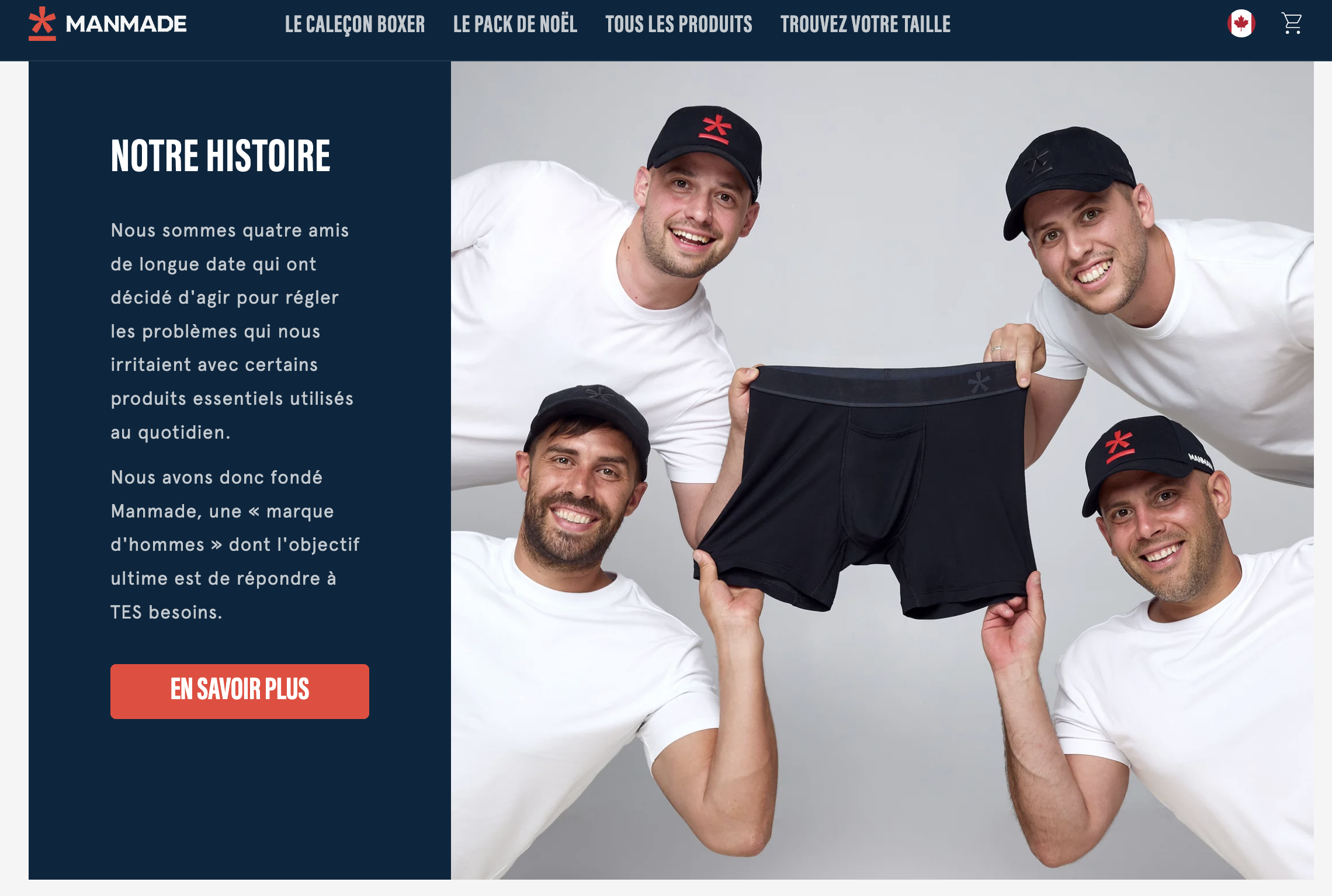 boutique quebec grande taille homme