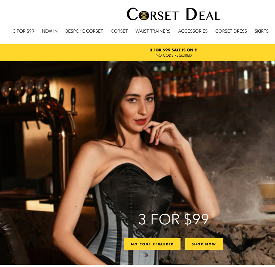 corset buste fort